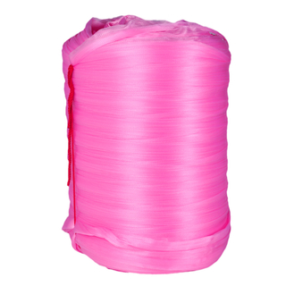 Buena calidad PE extruida Malla de plástico rosa TJ091