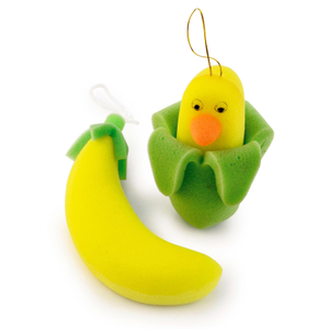 Fruta y forma de comida esponja tj352