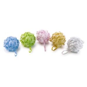Esponja de baño Malla Puf Baño Loofah Ducha Puff Baño Esponja Cuerpo Puff TJ196